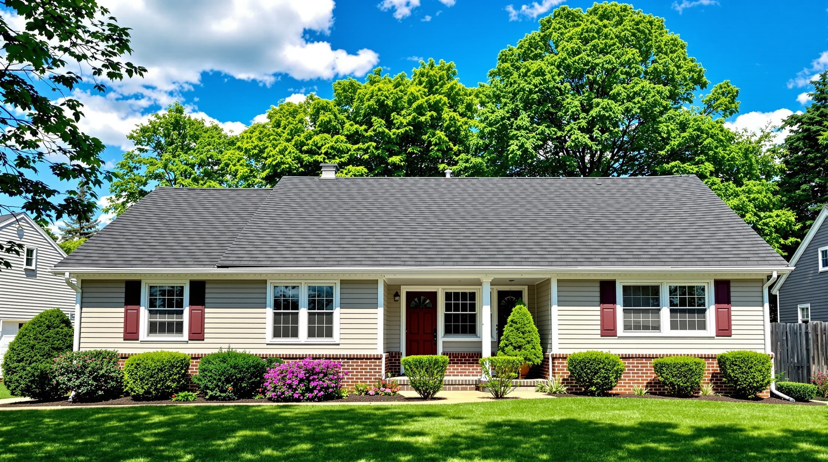 Colonial Reroof in Massapequa - after