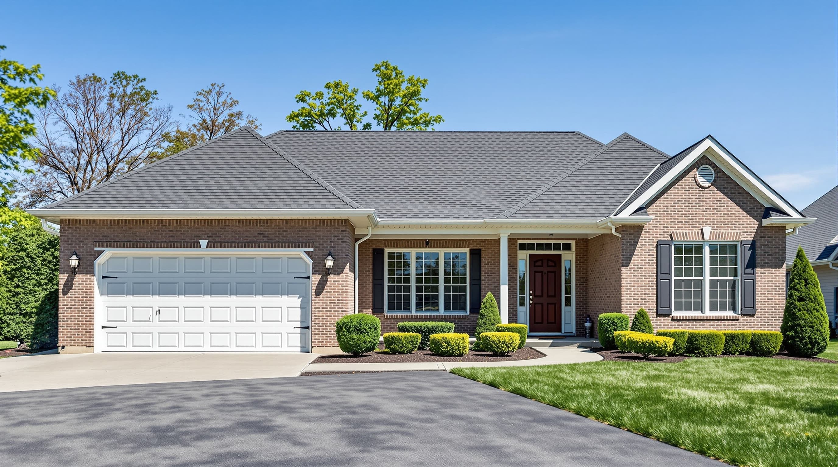 Hicksville ranch with a new architectural shingle roof